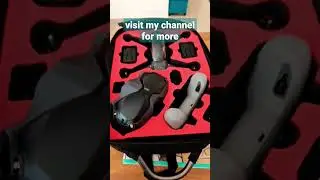 dji fpv bag full accessories #shorts #dji