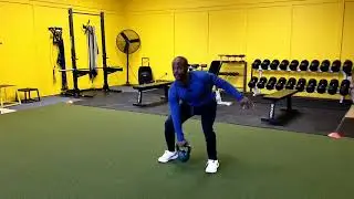KB Clean to Reverse Lunge
