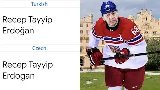 Recep Tayyip Erdoğan in different languages meme (Part 3)