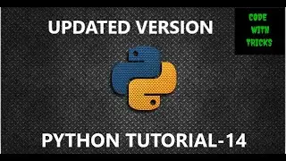 Python tutorial-14||strings in python||for absolute beginners||updated version