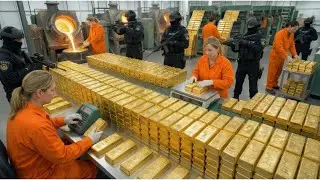 Inside the Gold Recycling Factory: How Scrap Gold Becomes 24K Gold (Full Process)