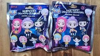 K-Pop demon hunters bag clips