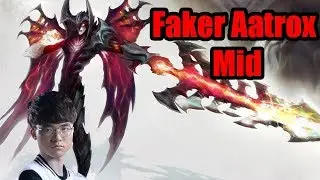 Faker - Aatrox Mid - 8.19 - Full Game - LOL #18
