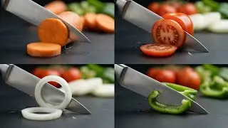 Ultimate Vegetable Cutting ASMR 🥕🥒 | Relax Your Mind | No Music