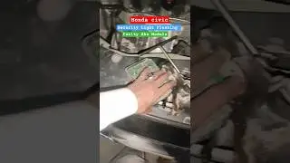 HONDA Civic Starting Problem Faulty ABS Module #technicalasif #youtubeshorts #viralvideo