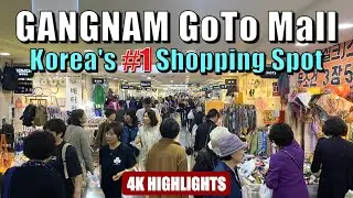 Gangnam GoTo Mall: Seoul&rsquo;s Best Underground Shopping (4K Highlights)
