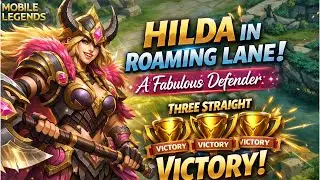 Live Broadcast | Hilda Roaming Lane Mobile Legends Gameplay | 3 Straight Victory!  21 Jan 26