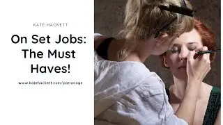 #FemaleFilmmakerFriday  -  On Set Jobs: The Must-Haves!