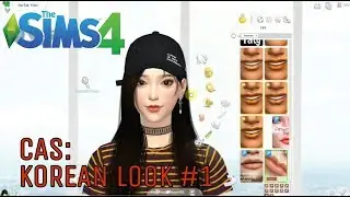 [The Sims 4] Create A Korean Sim: Korean Look #1 (+ FULL CC LINKS)