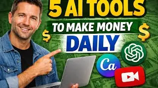 5 AI Tools Beginners Can Use To Make Money Daily (Step By Step)