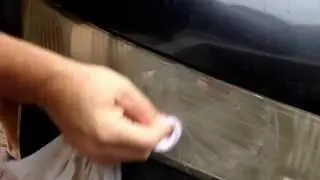 How to clean your headlights for free using just toothpaste. Removes haze & yellowing.