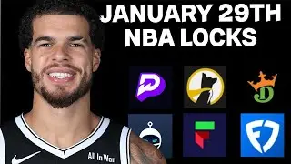 NBA PRIZEPICKS TODAY | 6 BEST PROP PICKS | THURSDAY | 01/29/2026 | BEST PROPS | NBA BETTING |