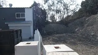 産廃残土放置現場　堺市北区中村町