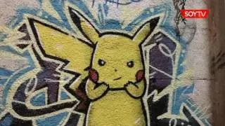 Graffiteros de Villa Alemana se lucen con dise&ntilde;os en pokeparadas