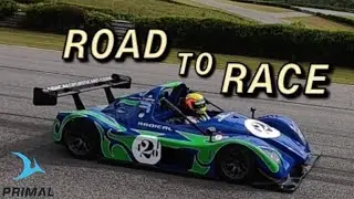 ROAD TO RACE 4K HD!! (RADICAL SR3/SR1 FIRST TIME TESTING W PRIMAL RACING) 