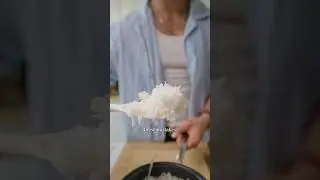 Рассыпчатый рис, без мерного стаканчика.