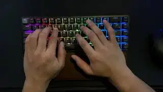 Royal Kludge G68. RK68 Sound Test MOD
