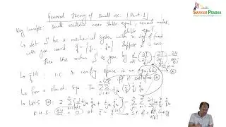 General Theory of Small Oscillations Part 1 #ch38sp #swayamprabha