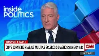 Watch John King talk about his multiple sclerosis diagnosis