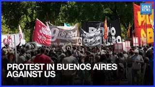 Protesters in Buenos Aires condemn US strikes on Venezuela | Trump Maduro 