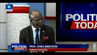 The Level Of Corruption In Nigeria Sickens Me - Prof. Imafidon |Politics Today|