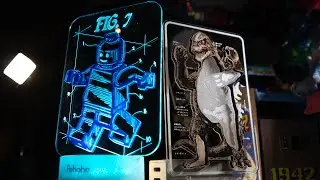 Making An Acrylic LED Cross-Section Display!