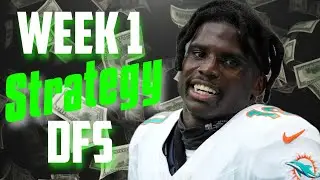 NFL WEEK 1 DFS GPP Strategy : Best Plays & Chalk Fades for Tournament Success