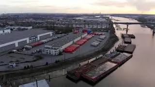 Amazing New Westminster, British Columbia| DJI Mavic Air Drone Footage