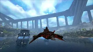 Taming a Maewing! And crafting a Net Harpoon Gun - Ark: Genesis 2 - Ep3