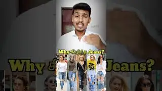 Why people wear Torn jeans? #rippedjeans #jeans #punk #culture #ybros