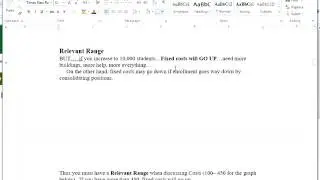 Acct 102 - Week 2 / Fixed/Variable costs & Break-Even