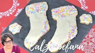 CALZA PER LA BEFANA | DI PASTA FROLLA SUPER FRIABILE | RICETTA FACILE E VELOCE