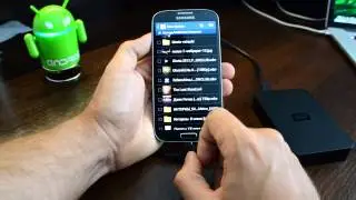 USB OTG - подключаем жесткий к Samsung Galaxy S4