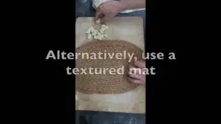 Shaping Cavatelli