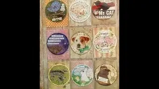 Artist Trading Coins  Animal Theme Set