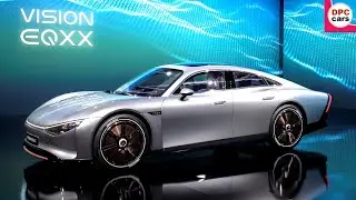 Electric Luxury Mercedes Vision EQXX Detailed Look