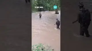 Chhattisgarh: CRPF Conducts Search Ops In Naxal Areas Amid Severe Monsoon