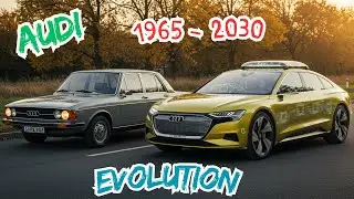 Audi Evolution (1965&ndash;2030) | Astonishing 65 Years of Audi Transformation | Car Evolution History