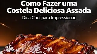 Como eu faço costela bovina assada🧑‍🍳🍖🍚🥗🍽️