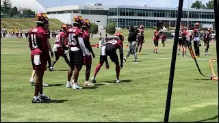 Washington Commanders Minicamp Day 2 Ramped-Up Practice News and Notes