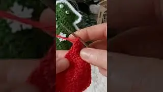 Braduti crosetati. Tutorial. Decoratiuni de Craciun. Jucarii crosetate.