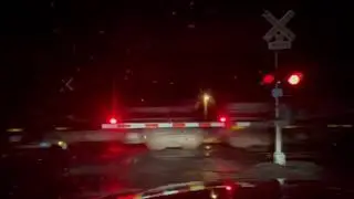 CSX Gravel Train Heading Southbound During A Rainy Evening In Stafford, Virginia | 2/27/2021