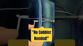 Shoe Sole Stitching Tutorial &ndash; Repair Your Footwear Like a Pro