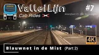 #7 Blauwnet in de Mist (deel2) – Cabinerit Ede-Wageningen – Amersfoort CS