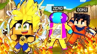 Who's Your Family? O FILHO DO GOKU VIROU APRENDIZ DO ZENO no MINECRAFT
