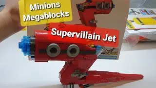 [toytoy] Minions megablocks Supervillain Jet CNF60 speed build 미니언즈 메가블럭 슈퍼 빌런 제트