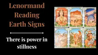 Lenormand Reading (earth signs)/Mid Jan 2026: You don't need movement to plan