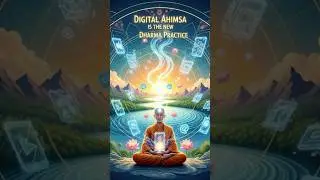 Paryushan Day 3. Digital Ahimsa. #digitalahimsa #paryushan2025 #jainism #digitalera #nextgenjain