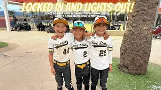 LOCKED IN AND LIGHTS OUT | TCS CINCO DE MAYO 2025 | GAME 2: 5 STAR MAFIA SD9U VS ZTCV 9U LOPEZ|