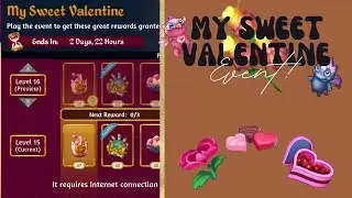 MERGE DRAGONS MY SWEET VALENTINE EVENT! Cloud keys, brambles task healing land & more